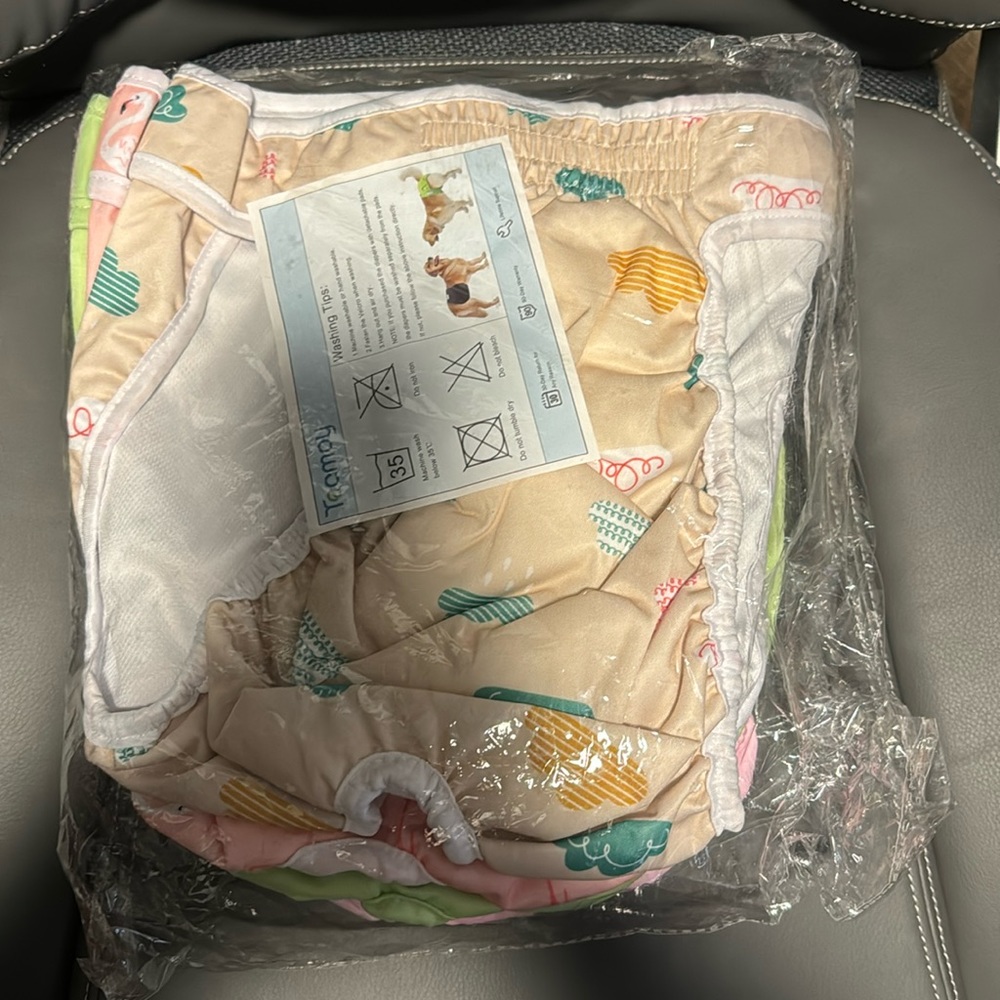 Reusable Dog Diaper XL Teamoy 4 pkg